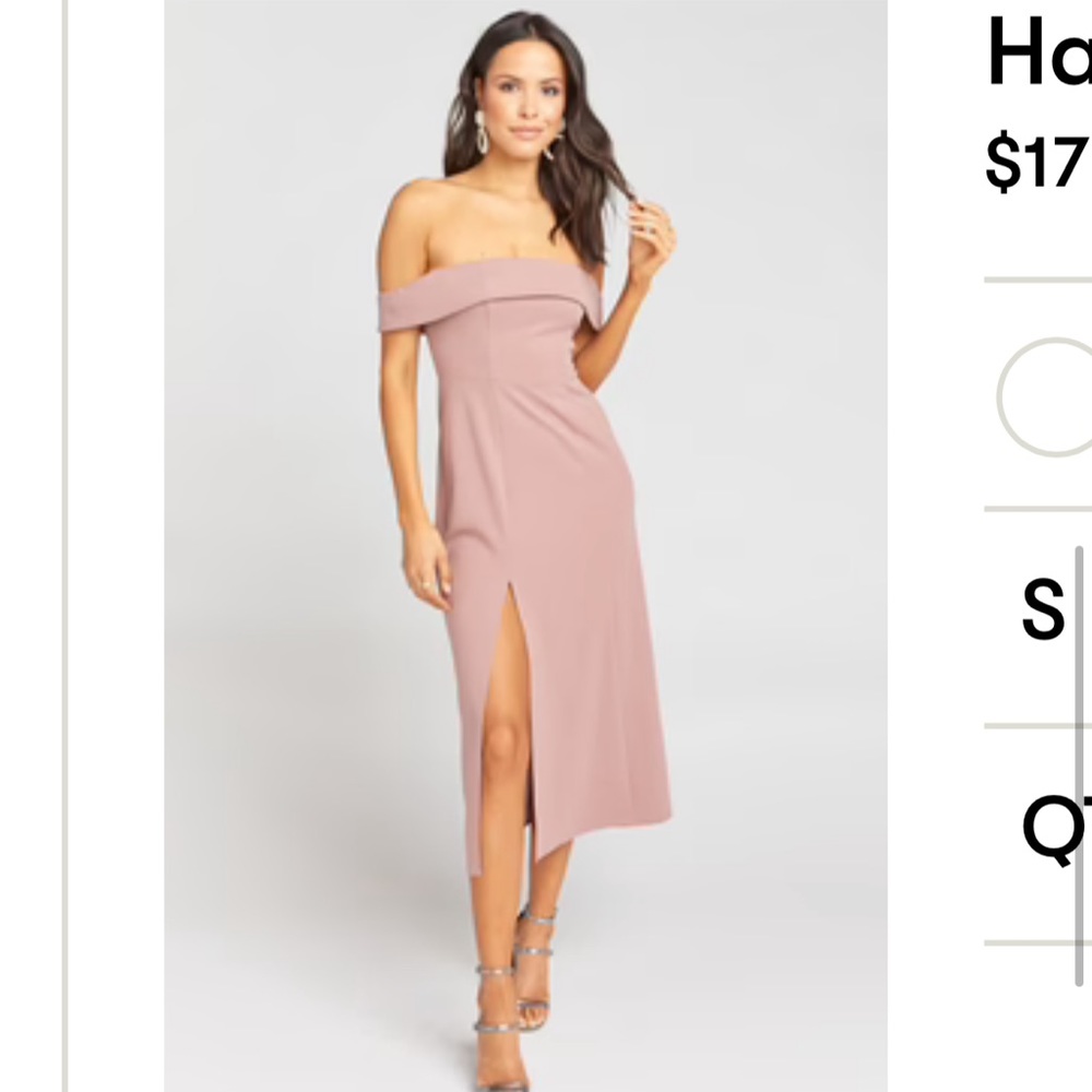 Show Me Your Mumu Haven Dress- Dusk Rose Villa Stretch, size small, worn once